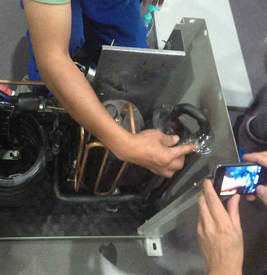 梅里斯维修空调制冷效果差